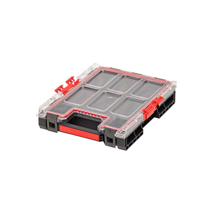Qbrick System ONE Organizador M MFI apilable 365 x 265 x 77 mm 2,5 l IP66 con inserto de espuma