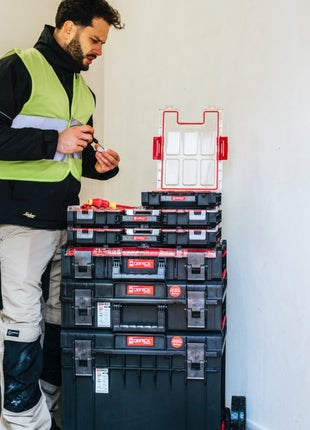 Qbrick System ONE Organizer M Plus MFI empilable 364 x 264 x 106 mm 4 l IP66 avec insert en mousse