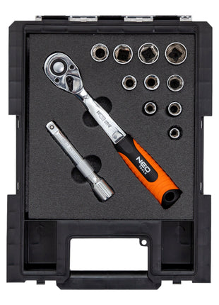Qbrick System ONE Organizer M Plus MFI empilable 364 x 264 x 106 mm 4 l IP66 avec insert en mousse
