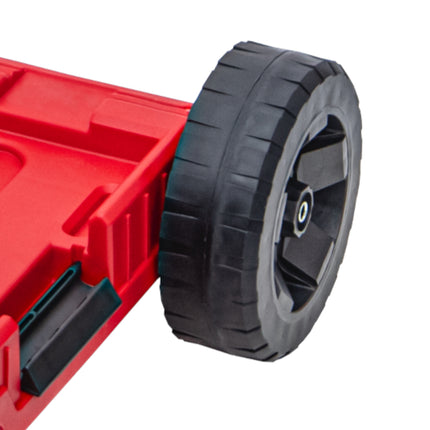 Plataforma de Transporte Qbrick System ONE ROJO ULTRA HD tabla con ruedas de transporte 745 x 510 x 180 mm