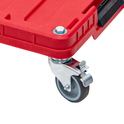 Plataforma de Transporte Qbrick System ONE ROJO ULTRA HD tabla con ruedas de transporte 745 x 510 x 180 mm