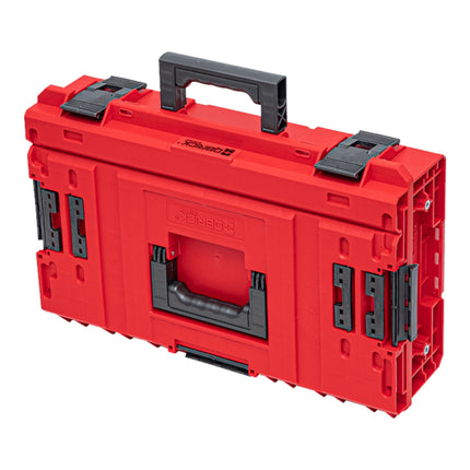 Qbrick System ONE 200 2.0 Vario RED ULTRA HD Custom tool case modular organiser 585 x 385 x 190 mm 15.4 l stackable IP66