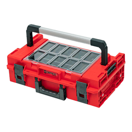 Qbrick System ONE 200 2.0 Expert RED ULTRA HD Maletín de herramientas a medida organizador modular 585 x 385 x 190 mm 15,4 l apilable IP66