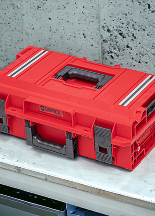 Qbrick System ONE 200 2.0 Technology RED ULTRA HD Valigia portautensili personalizzata organizzatore modulare 585 x 385 x 190 mm 15,4 l impilabile IP66