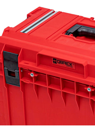 Qbrick System ONE 450 2.0 Technology RED ULTRA HD Valigia portautensili personalizzata organizzatore modulare 585 x 385 x 420 mm 52 l impilabile IP66