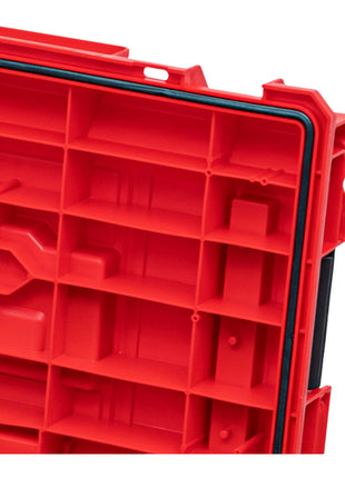 Qbrick System ONE 450 2.0 Technology RED ULTRA HD Valigia portautensili personalizzata organizzatore modulare 585 x 385 x 420 mm 52 l impilabile IP66
