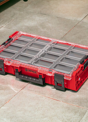 Qbrick System ONE Organizer XL 2.0 MFI RED Ultra HD Organizzatore personalizzato 582 x 387 x 131 mm 13,5 l impilabile IP66