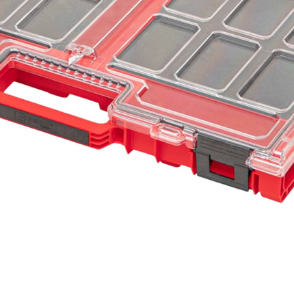 Qbrick System ONE Organizador L 2.0 MFI RED ULTRA HD apilable 531 x 379 x 77 mm 6 l IP66 con inserto de espuma