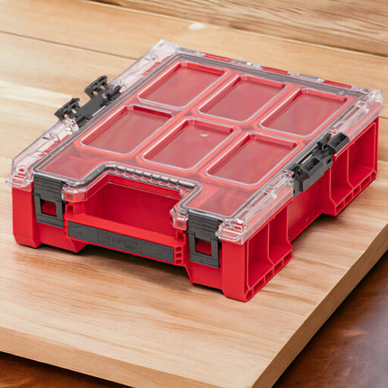 Qbrick System ONE Organizador M Plus RED ULTRA HD Organizador 364 x 264 x 106 mm 4 l apilable IP66