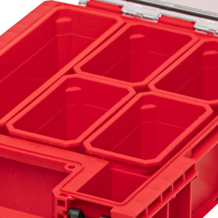 Qbrick System ONE Organizador M Plus RED ULTRA HD Organizador 364 x 264 x 106 mm 4 l apilable IP66
