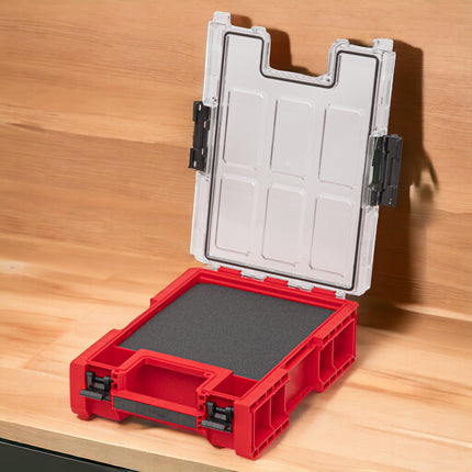 Qbrick System ONE Organiser M Plus MFI RED ULTRA HD Organiser 364 x 264 x 106 mm 4 l stackable IP66
