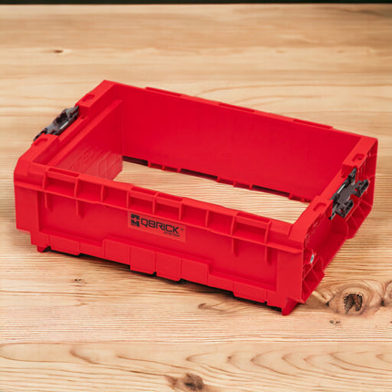 Qbrick System PRO Box Extender 2.0 RED ULTRA HD Estensione personalizzata della cassa 450 x 310 x 151 mm 9 l impilabile