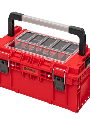 Qbrick System PRIME Toolbox 250 Expert RED ULTRA HD Custom avec organiseur empilable 535 x 327 x 277 mm 26 l IP66 avec 5 inlays et 10 séparateurs