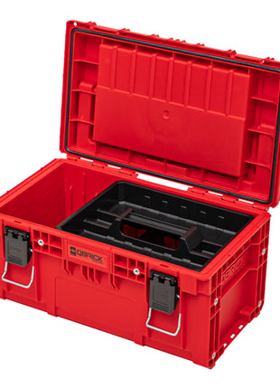 Qbrick System PRIME Toolbox 250 Expert RED ULTRA HD Custom avec organiseur empilable 535 x 327 x 277 mm 26 l IP66 avec 5 inlays et 10 séparateurs