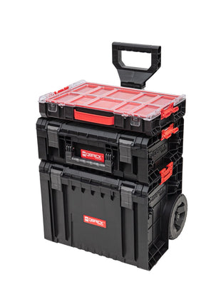 Qbrick System PRO Set 4 Tool Trolley Set + PRO Cart 2.0 + PRO Technician Case 2.0 + PRO Organiser 100 450 x 390 x 690 mm 45 l IP54