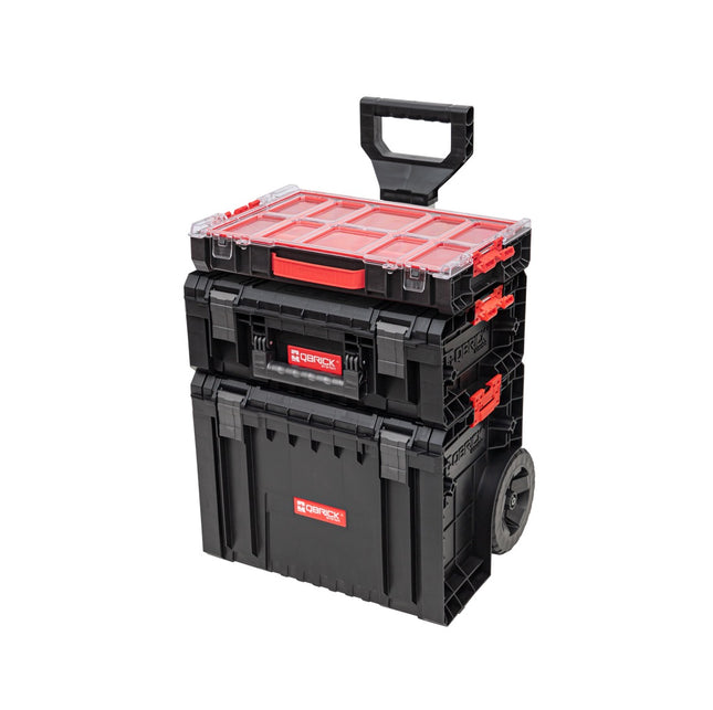 Qbrick System PRO Set 4 Tool Trolley Set + PRO Cart 2.0 + PRO Technician Case 2.0 + PRO Organiser 100 450 x 390 x 690 mm 45 l IP54