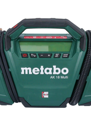 Compressore a batteria Metabo AK 18 Multi 18 V 11 bar + 1x batteria ricaricabile 4,0 Ah - senza caricatore