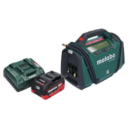Kompresor akumulatorowy Metabo AK 18 Multi 18 V 11 bar + 1x akumulator 5,5 Ah + ładowarka