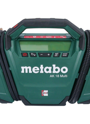 Kompresor akumulatorowy Metabo AK 18 Multi 18 V 11 bar + 2x akumulator 5,5 Ah + ładowarka