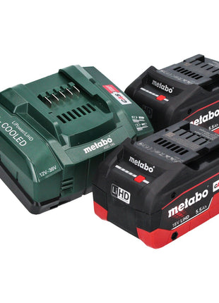 Kompresor akumulatorowy Metabo AK 18 Multi 18 V 11 bar + 2x akumulator 5,5 Ah + ładowarka
