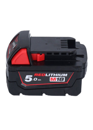 Rivettatrice cieca a batteria Milwaukee M18 ONEFPRT-501X 18 V 20 kN brushless + 1x batteria 5,0 Ah + scatola HD - senza caricabatterie