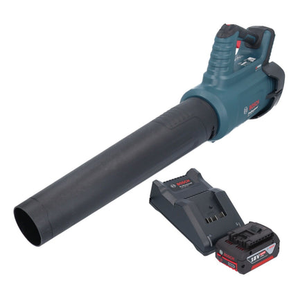 Bosch GBL 18V-750 Profesjonalna dmuchawa akumulatorowa 18 V BITURBO Brushless + 1x akumulator 4,0 Ah + ładowarka