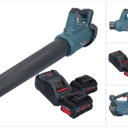 Bosch GBL 18V-750 Professional cordless blower 18 V BITURBO Brushless + 2x ProCORE battery 8.0 Ah + charger