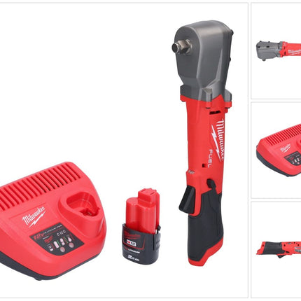 Milwaukee M12 FRAIWF12-201 cordless impact wrench 12 V 1/2" 270 Nm brushless + 1x rechargeable battery 2.0 Ah + charger