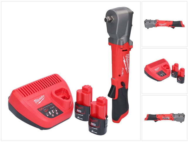 Milwaukee M12 FRAIWF12-202 cordless impact wrench 12 V 1/2" 270 Nm brushless + 2x rechargeable battery 2.0 Ah + charger