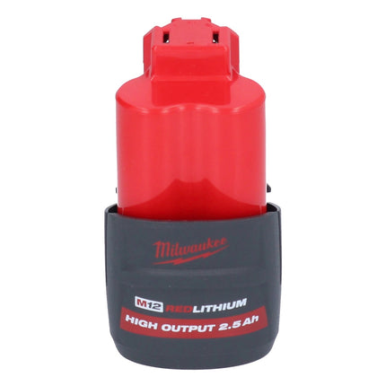Milwaukee M12 FRAIWF12-251 Cordless impact wrench 12 V 1/2" 270 Nm brushless + 1x rechargeable battery 2.5 Ah - without charger
