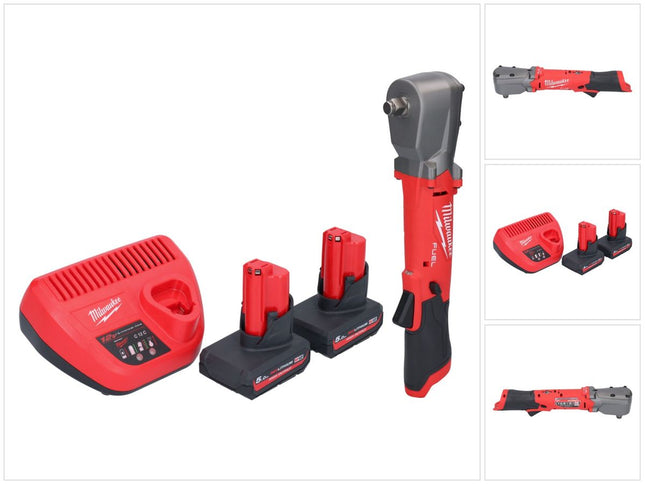 Milwaukee M12 FRAIWF12-502 cordless impact wrench 12 V 1/2" 270 Nm brushless + 2x rechargeable battery 5.0 Ah + charger