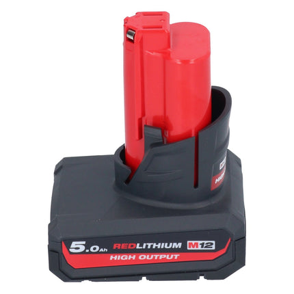 Milwaukee M12 FHIR14LR-501 cordless high-speed ratchet 12 V 47 Nm 1/4" brushless + 1x rechargeable battery 5.0 Ah - without charger