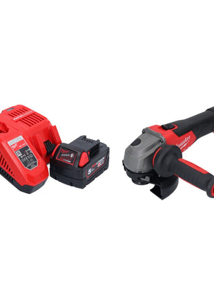 Milwaukee M18 FSAG125X-501 Meuleuse d'angle sans fil 18 V 125 mm Brushless + 1x batterie 5.0 Ah + chargeur