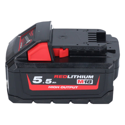 Milwaukee M18 FSAG125X-551 Meuleuse d'angle sans fil 18 V 125 mm Brushless + 1x batterie 5,5 Ah - sans chargeur