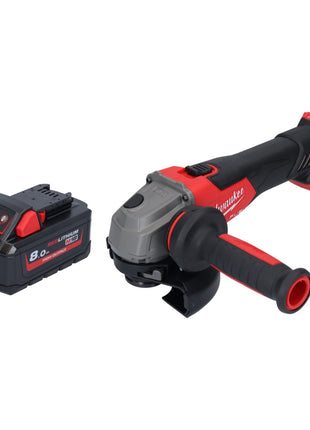 Milwaukee M18 FSAG125X-801 Meuleuse d'angle sans fil 18 V 125 mm Brushless + 1x batterie 8,0 Ah - sans chargeur