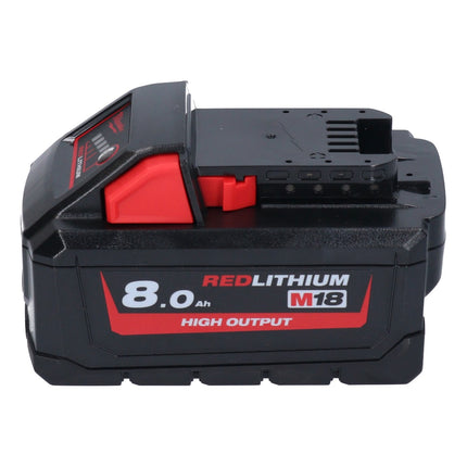 Milwaukee M18 FSAG125X-801 Meuleuse d'angle sans fil 18 V 125 mm Brushless + 1x batterie 8,0 Ah - sans chargeur