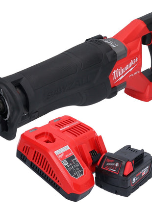 Milwaukee M18 FSZ-501 sega alternativa a batteria 18 V brushless + 1x batteria 5,0 Ah + caricatore