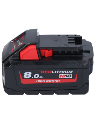 Milwaukee M18 FSZ-801 Scie sabre Recipro sans fil 18 V Brushless + 1x Batterie 8,0 Ah - sans chargeur