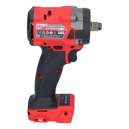 Llave de impacto a batería Milwaukee M18 FIW2F12-302 18 V 339 Nm 1/2" sin escobillas + 2x baterías 3,0 Ah + cargador