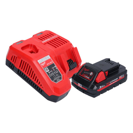 Milwaukee M18 FPD3-301 Perceuse-visseuse à percussion sans fil 18 V 158 Nm Brushless + 1x batterie 3,0 Ah + chargeur