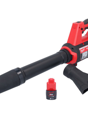 Milwaukee M12 BBL-201 akumulatorowa dmuchawa 12 V + 1x akumulator 2,0 Ah - bez ładowarki
