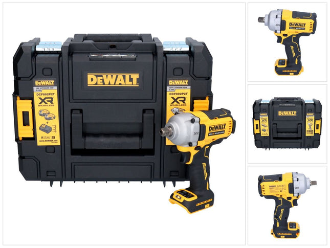 DeWalt DCF 892 NT 18 V 813 Nm 1/2'' Avvitatore a impulsi a batteria senza spazzole + TSTAK - senza batteria, senza caricabatteria