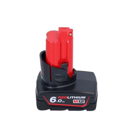Milwaukee M12 BS-601 Akku Bandsäge 12 V 41 x 41 mm + 1x Akku 6,0 Ah - ohne Ladegerät