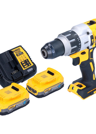 DeWalt DCD 996 E2 cordless impact drill 18 V 95 Nm brushless + 2x rechargeable battery 1.7 Ah + charger