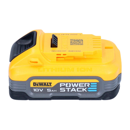 Taladro percutor inalámbrico DeWalt DCD 996 N 18 V 95 Nm sin escobillas + 1x batería Powerstack 5,0 Ah - sin cargador
