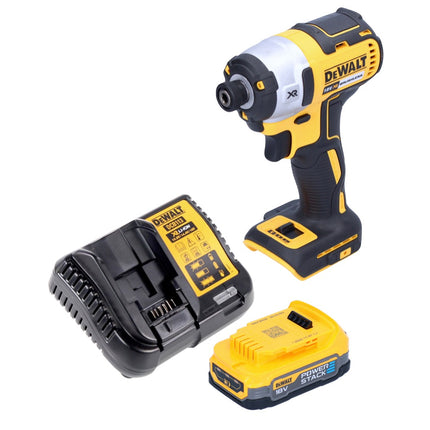 Llave de impacto a batería DeWalt DCF 887 E1 18 V 205 Nm 1/4" sin escobillas + 1x batería 1,7 Ah + cargador