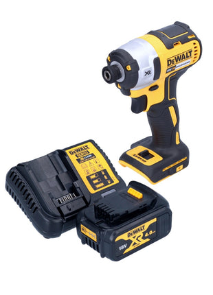 Avvitatore a impulsi a batteria DeWalt DCF 887 M1 18 V 205 Nm 1/4" brushless + 1x batteria ricaricabile 4,0 Ah + caricatore