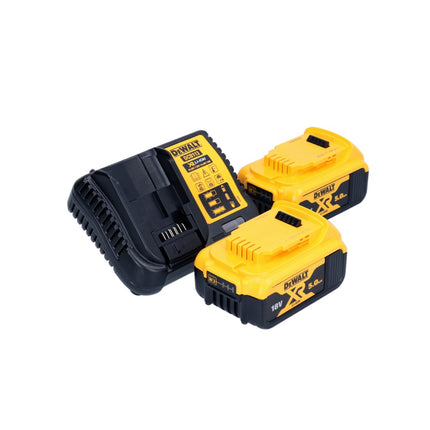 Llave de impacto a batería DeWalt DCF 887 P2 18 V 205 Nm 1/4" sin escobillas + 2x baterías 5,0 Ah + cargador