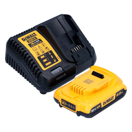 Clé à chocs sans fil DeWalt DCF 892 D1T 18 V 813 Nm 1/2" sans balais + 1 batterie 2,0 Ah + chargeur + TSTAK