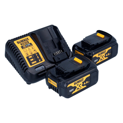 Llave de impacto a batería DeWalt DCF 892 M2T 18 V 813 Nm 1/2" sin escobillas + 2x batería 4,0 Ah + cargador + TSTAK